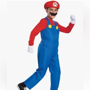 Super Mario Nintendo Halloween Costume with Hat